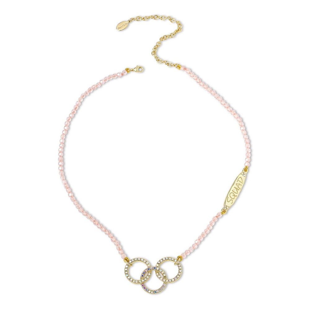 NEW Heidi Daus Squad Pave Drop Necklace Inspirational Collection - Picture 2 of 6